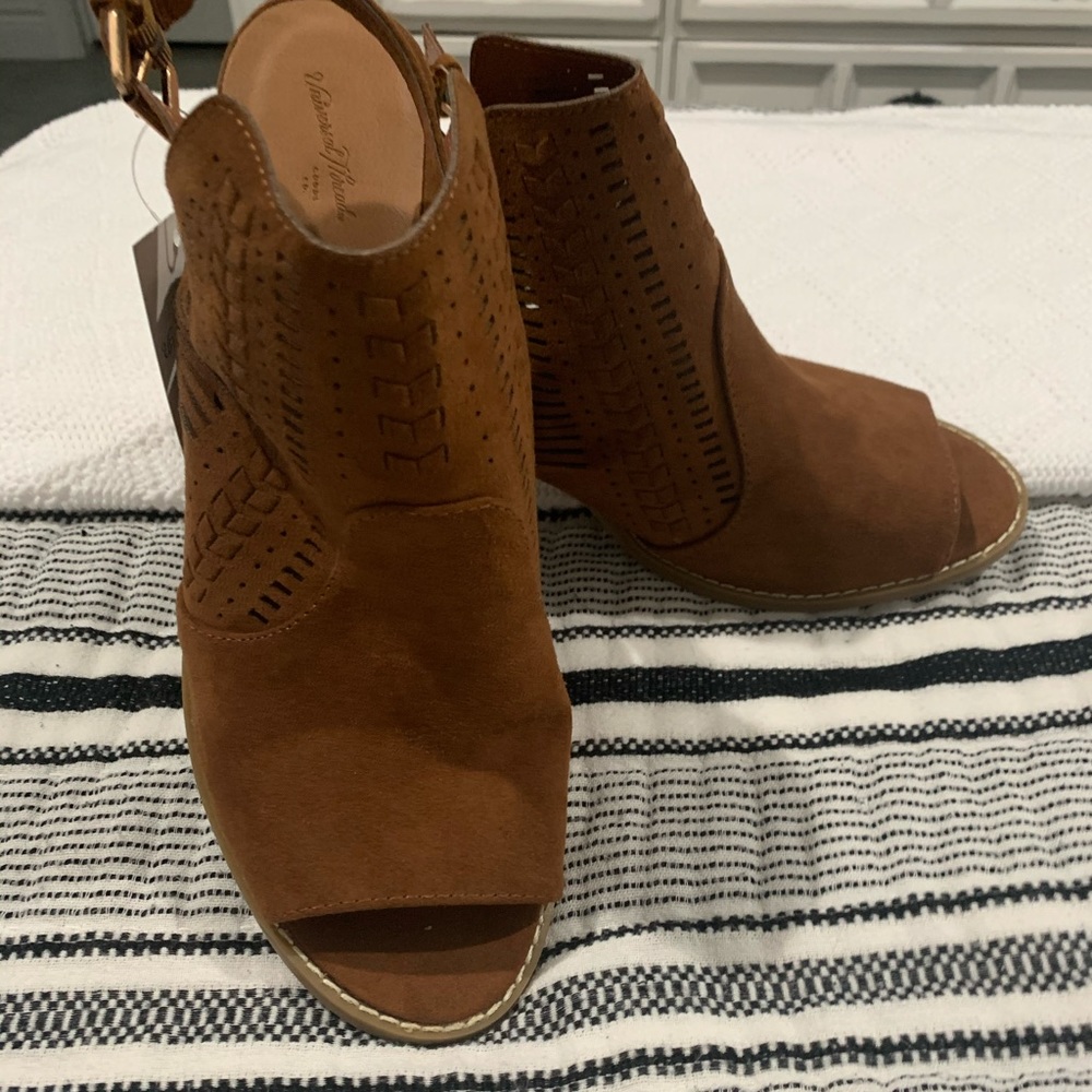 Brown Suede Ankle boots